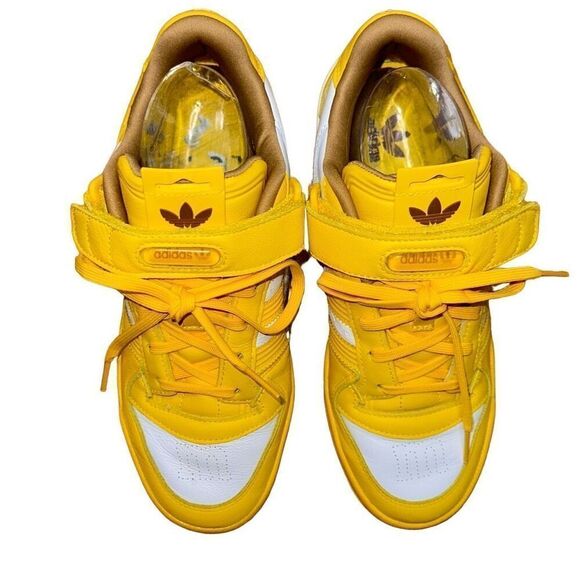 adidas Originals ADIDAS X M&M FORUM LOW 84 Trainers sz 6.5 yellow sneakers m&m’s - Picture 6 of 12
